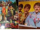 RARE 1967 BEATLES MONO LP SGT PEPPERS  PMC 7027 RARE WIDE SPINE STEREO COVER