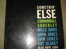SOMETHIN' ELSE- BLUE NOTE 1595 - CANNONBALL ADDERLEY- MILES DAVIS- DG - EAR no r