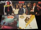 AC/DC   5xLot  Bon Scott   1st US Press Voltage/Blood/Hell/Powerage/Rock/ VG VG+