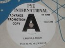 THE BEAU BRUMMELS. LAUGH, LAUGH. PYE INTERNATIONAL 7N 25293 (PROMO).
