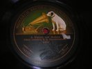 ULTRA  RARE 78 rpm MONARCH GRAMOPHONE  /  BRAHMS  piano   ALFRED  GRUNFELD