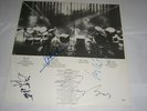 GENESIS - SECONDS OUT - LP INNER SLEEVE (SIGNED)