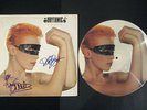 Autographed Eurythmics Record Album ( Touch) & Matching Picture Disc