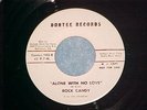 WL Promo 45--ROCK CANDY--ALONE WITH NO LOVE--1971--Dontee 103--VG++