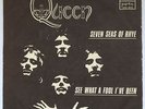 QUEEN– SEVEN SEAS OF RHYE 7” PICTURE SLEEVE – YUGOSLAVIA – VERY RARE