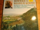 KEMPFF LEITNER Beethoven The 5 Piano Concertos 4-LP-Box DG