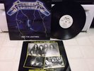 METALLICA LP MEGAFORCE RIDE THE LIGHTNING THRASH METAL WHITE LABEL PROMO ANTHRAX