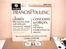 Columbia SAX 2445 stereo LP SAX 2445 Francis Poulenc Gloria in G Major
