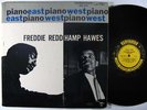 FREDDIE REDD / HAMPTON HAWES Piano East / West LP on Prestige DG mono NYC VG++
