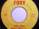 R&B 45-MARY JOHNSON-THESE TEARS /LOST LOVE