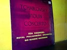TCHAIKOVSKY VIOLIN CONCERTO - IDA HAENDEL HMV MONO DLP 1190 VG
