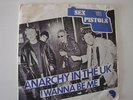 SEX PISTOLS ANARCHY IN THE UK DUTCH 45 PS EMI 1976 RARE PUNK