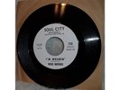 ROSE BROOKS-I'M MOANIN',SOUL CITY, DJ WHITE LABEL,NORTHERN SOUL,NEAR MINT
