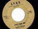 Northern Soul 45 LENIS GUESS Just Ask Me/Workin' For My Baby SPQR HEAR Great