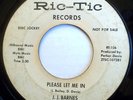 70's SOUL 45-JJ J.J. BARNES-I THINK I FOUND A LOVE /PLE