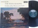 Argo ZRG 654 Oval - Vivaldi The Four Seasons Alan Loveday Neville Marriner ED-1
