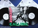 THE CLASH ORIGINAL UK 2 LP 1979 + INSERTS LONDON CALLING CBS LABEL RARE PUNK