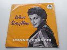 CONNIE FRANCIS  ORIGINAL  1958 UK 10