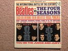 BEATLES VS FOUR SEASONS ORIGINAL RARE 1964 VJ VEE JAY LP DX30