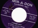 NORTHERN SOUL 45 RPM - THE ASCOTS on MIR-A-DON RECORDS