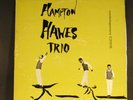 HAMPTON HAWES LP The Trio Vol.1 1955 Contemporary DG mono