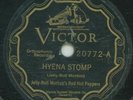 Jelly Roll Morton's Red Hot Peppers 78 
