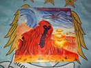 FLAMES - Nomen illi mors RARE LP , Greek thrash 1991 . Thanatos inc. Northwind