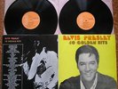 ELVIS PRESLEY 40 GOLDEN HITS DOUBLE VINYL LP VG * MOZAMBIQUE PRESS*