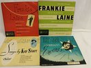 Jack Lord's collected 4pc Records of Frankie Laine &Kay Starr from his Estate