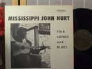 MISSISSIPPI JOHN HURT LP FOLK SONG & BLUES PIEDMONT MONO BLUES NM-