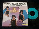 EP THE SUPREMES WHERE DID OUR LOVE GO TAMLA MOTOWN