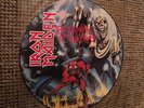 IRON MAIDEN 'THE NUMBER OF THE BEAST' Orig.1982 EMI 12'' Picture Disc LP - Exc.