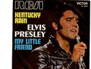 45 giri elvis presley  kentucky rain/...rca n 1602 m-/m- italy originale '70