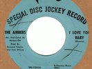 AMBERS I Love You Baby VERVE northern soul 45 sweet group flip LISTEN