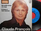 CLAUDE FRANCOIS SP BELGIQUE VG+++++ UNE PETITE LARME