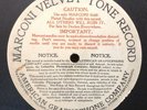 78rpm Marconi Velvet Tone fiber record 0294, Bert Williams 
