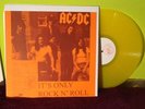AC/DC - Its Only Rock n´Roll rare LP Yellow Vinyl  Nr. 164/200    not TMOQ