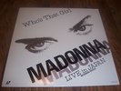MADONNA WHO'S THAT GIRL MITSUBISHI SPECIAL LIVE IN JAPAN LASERDISC LASER DISC LD