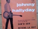 45 tours johnny hallyday promo italien sam'di soir philips 372946  très bon état