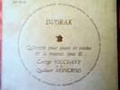 GEORGE SOLCHANY & HUNGARIAN QUARTET FRENCH DF 730.053 DVORAK PIANO QUINTETTE