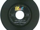 45 RPM, Arthur Alexander, Dot Records 16357, Where Have You Been/Soldier Of Love