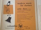 Andy Warhol Pop Art Cover LP Artie Shaw Modern Music For Clarinet