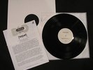 MANOWAR KINGS OF METAL WHITE LABEL PROMO LP W/BIO SHEET DMM PRESSING RARE