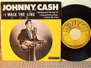Johnny Cash--EP cover & 45--I Walk The Line--Original Sun EPA-113