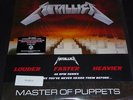 METALLICA - MASTER OF PUPPETS PURPLE DELUXE VINYL (NO KNOB, GLASS OR PUSHEAD)