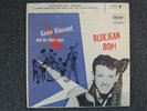 GENE VINCENT BLUEJEAN BOP 1956 WHITE LABEL PROMO 7” EP RARE ROCKABILLY
