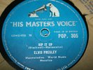 uk 78 ELVIS PRESLEY rip it up. HMV POP 305