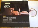 ASD 346 Bach Violin Concertos / Menuhin W/G