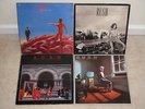 4 RUSH ALUMS MOVING PICTURES, HEMISPHERES ++ ALL VG+ TO NEAR MINT RECORDS