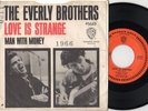 EVERLY BROTHERS Love Is Strange - Their RAREST? Pic Sleeve